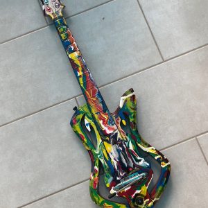 ACRYLIC POURING GUITAR